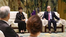 洪秀柱與劉結一會面（1）