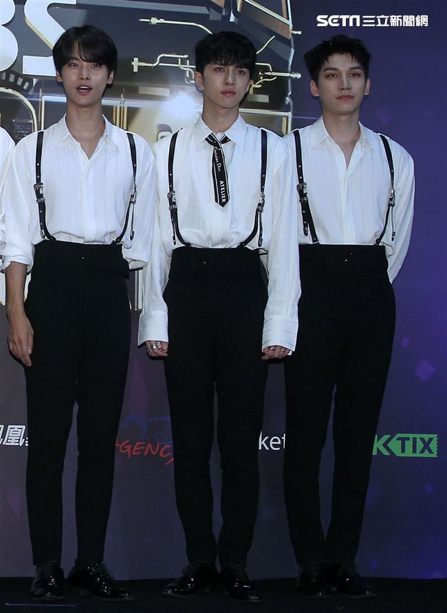 韓國男神級概念偶像VIXX。（記者邱榮吉/攝影）