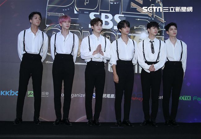 韓國男神級概念偶像VIXX。（記者邱榮吉/攝影）