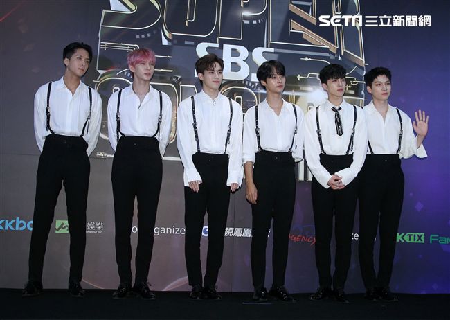 韓國男神級概念偶像VIXX。（記者邱榮吉/攝影）