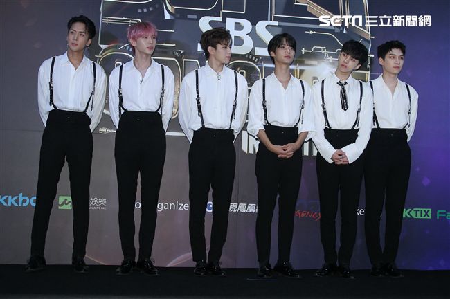 韓國男神級概念偶像VIXX。（記者邱榮吉/攝影）