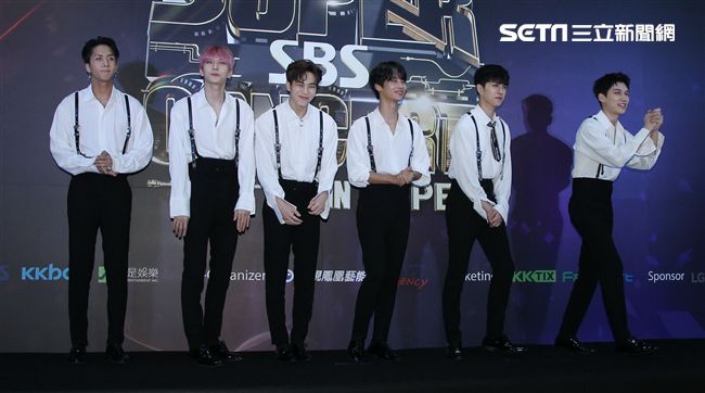 韓國男神級概念偶像VIXX。（記者邱榮吉/攝影）