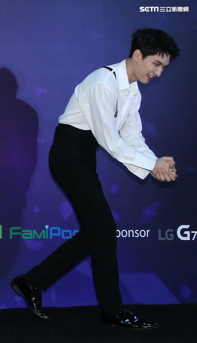 韓國男神級概念偶像VIXX。（記者邱榮吉/攝影）