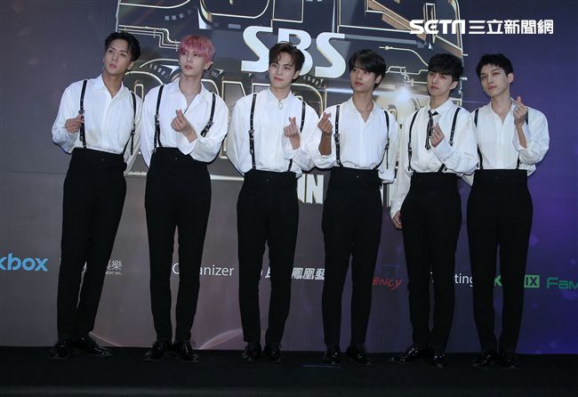 韓國男神級概念偶像VIXX。（記者邱榮吉/攝影）