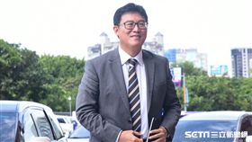 民進黨台北市長參選人姚文智出席台北市黨部主委就職典禮。 （圖／記者林敬旻攝）