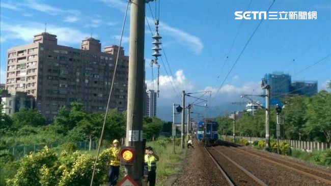 二結-羅東電車線故障　台鐵搶修完成
