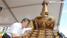 柯文哲出席出席世界佛教正心會行動佛殿啟用典禮 北市府提供