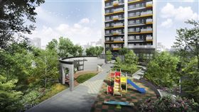 
超酷！北市佰萬買房抽百萬，預售案看屋衝千人
萬華總價888萬起，住綠莊園制震宅
圖／業者提供