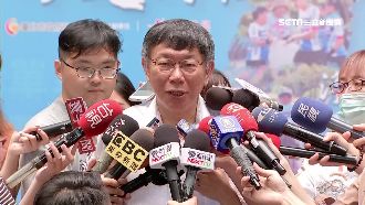 藍綠競選團到位　柯文哲：目前僅一人