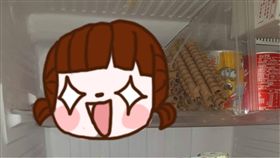 布丁,養樂多,冰箱,孩子氣,媽媽,爆廢公社,喜歡,童真, 圖／翻攝自爆廢公社