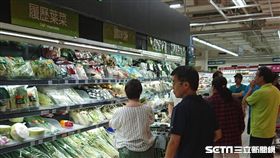 蔬菜,家樂福,賣場,菜價,防颱專區,颱風。（圖／家樂福提供）
