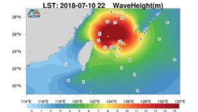 瑪莉亞暴風圈明傍晚觸陸　強風致災高風險區9縣市曝光（圖／翻攝自國家災害防救科技中心（NCDR）臉書）