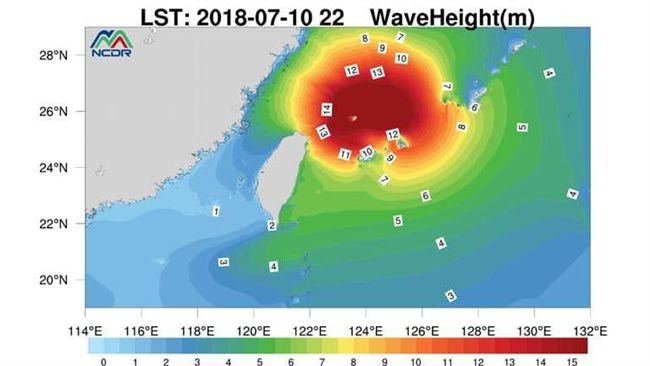 強颱明晚觸陸　強風恐致災9縣市曝光