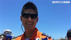 空軍第6聯隊102中隊中校輔導長 趙禮仁 盧冠妃攝