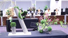 台中花博,市政會議花團錦簇