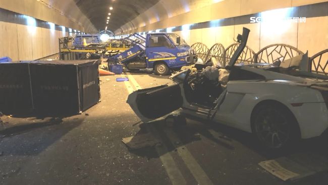 超跑車禍鐵條插臉　劉女遭毀容盼修復