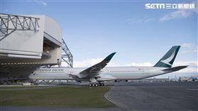 國泰空中巴士A350-1000客機。（圖／國泰航空提供）