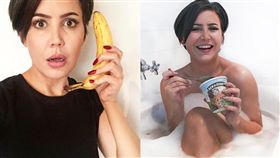 澳洲,一夫一妻,婚姻,基因,Nadia Bokody(圖/翻攝自娜迪雅IG)