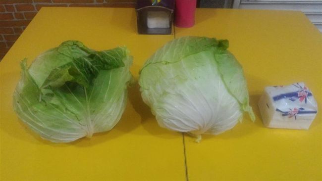 颱風來襲前夕　他買2顆高麗菜500