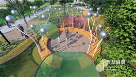 豐原花博園區打造大地調色盤　適合親子同樂