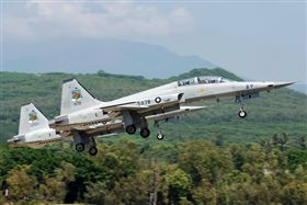 F5E戰機 翻攝自全民國防教育網