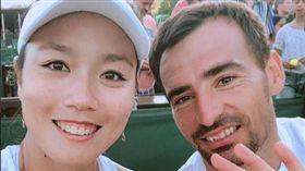 詹詠然（左）與多帝格。（圖／翻攝自詹詠然IG）