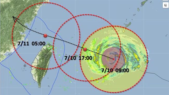 瑪莉亞來勢洶洶！專家：北台灣威脅大