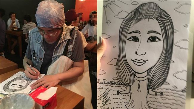 一家家問…男用A4紙作畫賺母醫藥費