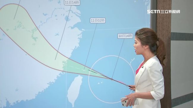 瑪莉亞轉中颱！台中以北慎防豪雨發生