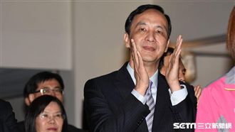 趕不回台灣坐鎮　朱立倫用颱風假解決