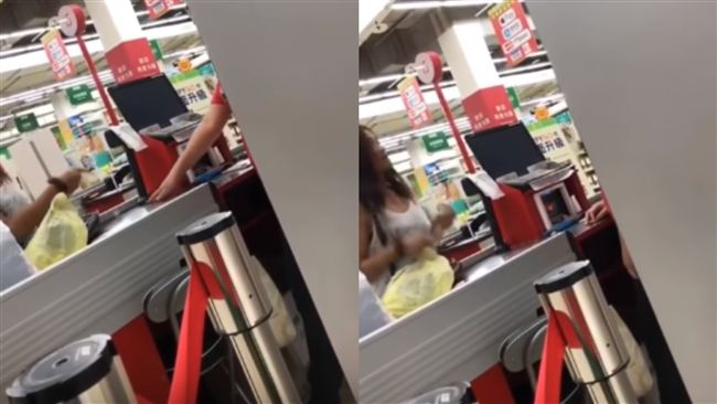 奧客颱風採買　囂張付錢「扔硬幣」