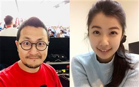 九把刀、小內、周亭羽。(翻攝/臉書、新浪博客)