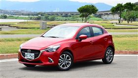 2019年式Mazda 2。（圖／鍾釗榛攝影）