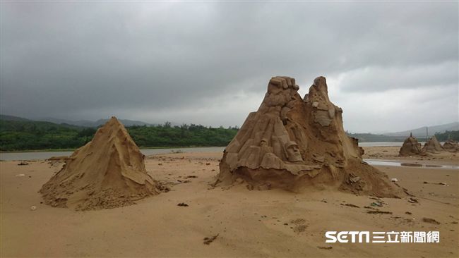 颱風重創福隆沙雕　業者無奈提早閉幕