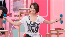 TVBS《女人我最大》(左起)亞美將、翊萱、林佳儀、主持人藍心湄、劉真、劉沛緹、張棋惠、Kevin老師（圖/TVBS提供）