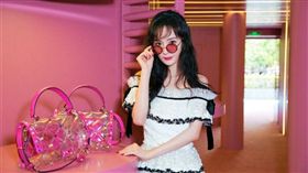 楊冪，髮型。(合成圖/翻攝自微博)