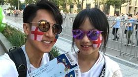 吳尊和女兒NEINEI