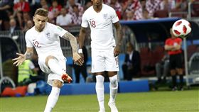 特里皮爾（Kieran Trippier）利用自由球直接射門成功 英格蘭 圖／美聯社／達志影像