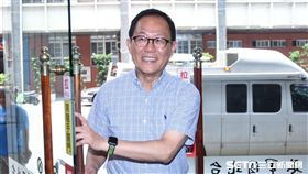 丁守中參加台北市退休警察人員協會慶生會。 （圖／記者林敬旻攝）