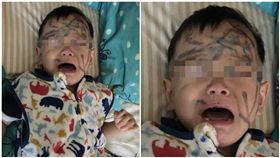 兒子安靜畫畫　竟是在「畫弟弟」／爆廢公社