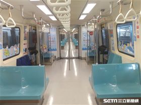 台北捷運,北捷,彩繪車廂。（圖／北捷提供）