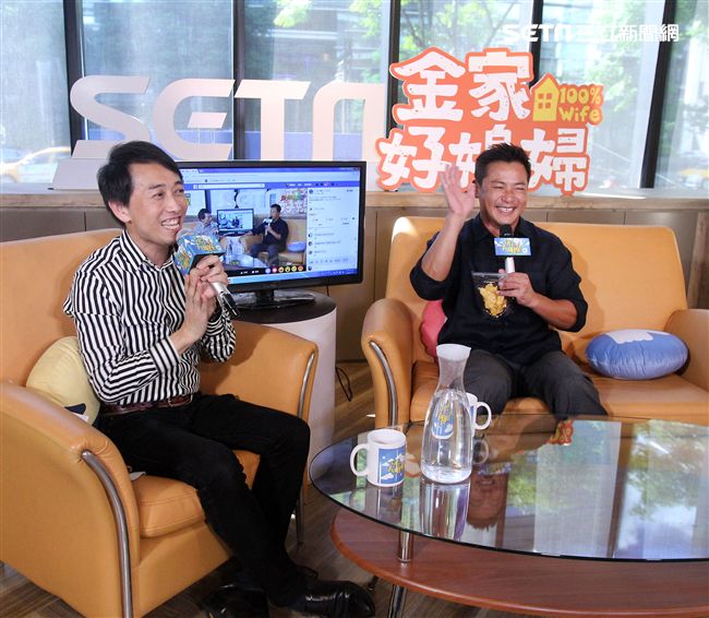 江宏恩安安大明星。（記者邱榮吉/攝影）