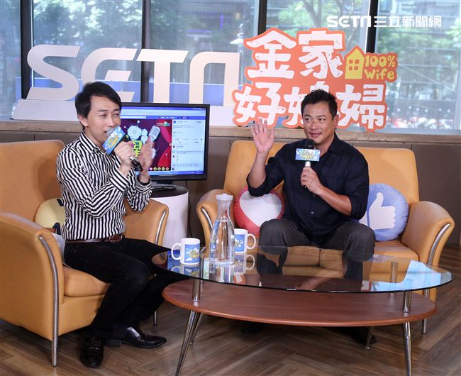 江宏恩安安大明星。（記者邱榮吉/攝影）