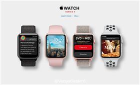 翻攝網路　Apple Watch Series 4