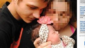 美國,Tyler Buchanan,父親,女兒,悶死（圖／翻攝自《每日郵報》）