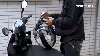 只是提醒違停　駕駛搶騎士行車器摔爛