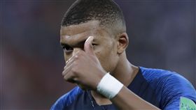 法國19歲前鋒姆巴佩。（圖／美聯社／達志影像）