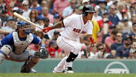 ▲波士頓紅襪內野手林子偉今年首次守三壘。（圖／美聯社／達志影像）