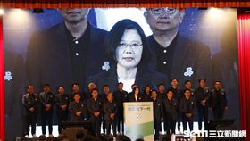 民進黨全代會，蔡英文，縣市長參選人。（圖／記者盧素梅攝）