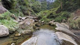 台中太平仙女瀑布,溺水、溺斃戲水示意圖